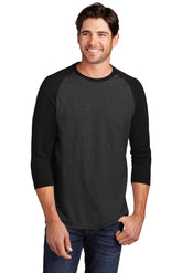 District   Perfect Tri  3/4-Sleeve Raglan. DM136